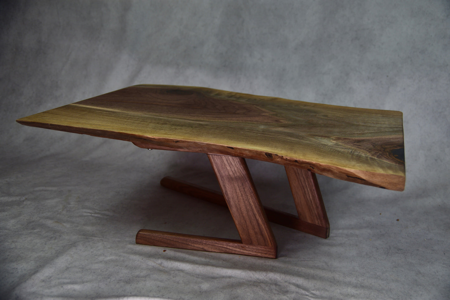 Live Edge Black Walnut Low Profile Coffee Table