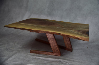 Live Edge Black Walnut Low Profile Coffee Table