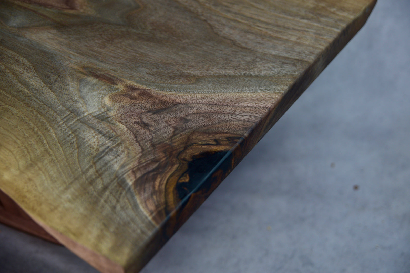 Live Edge Black Walnut Low Profile Coffee Table