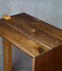 Black Walnut & Red Oak Waterfall Side Table