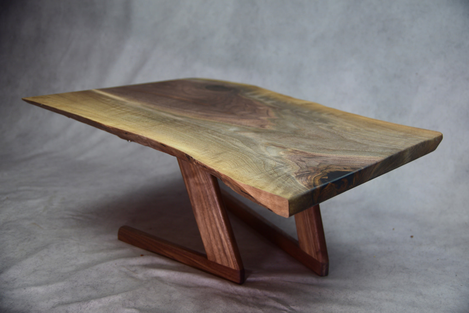 Live Edge Black Walnut Low Profile Coffee Table