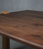 Black Walnut & Red Oak Waterfall Coffee Table