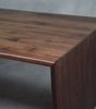 Black Walnut & Red Oak Waterfall Coffee Table