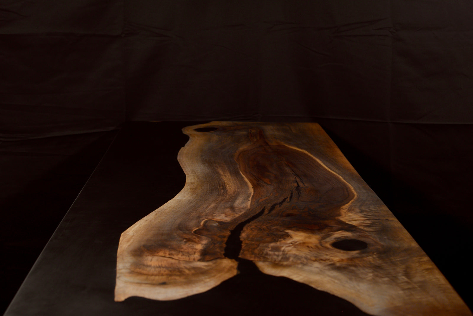 Black Walnut Epoxy Desk