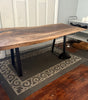 Walnut & Epoxy Live Edge Coffee Table