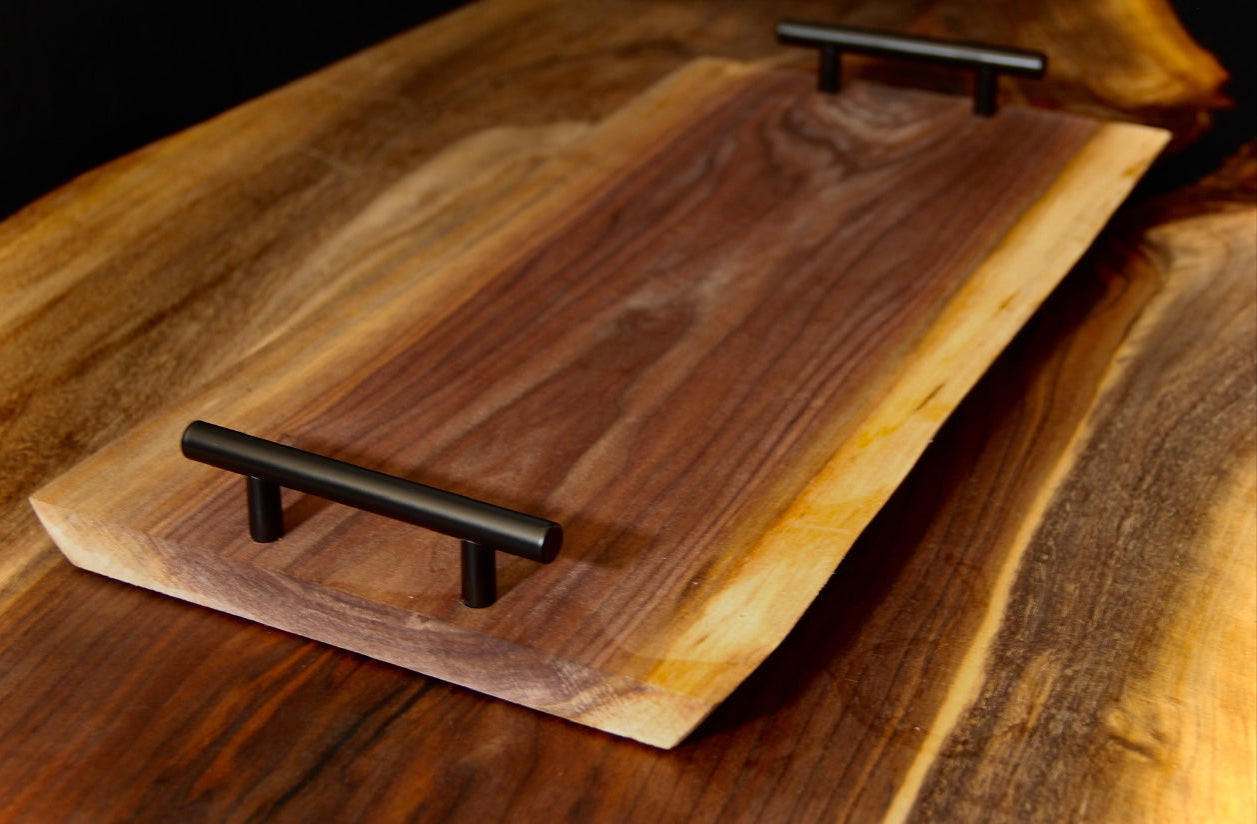 Walnut Live Edge Charcuterie Board