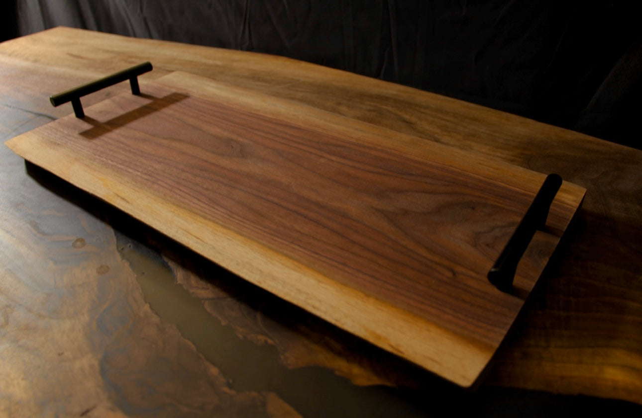 Walnut Live Edge Charcuterie Board