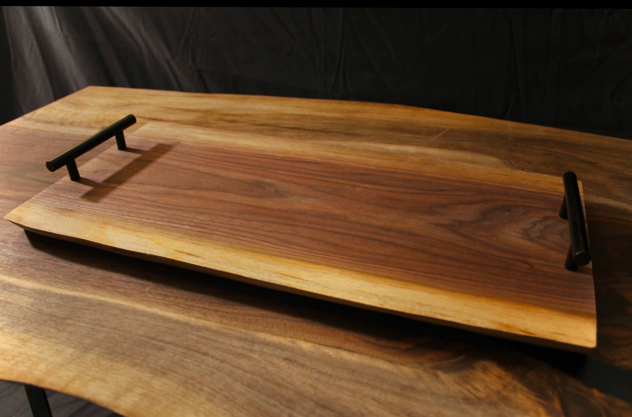 Walnut Live Edge Charcuterie Board