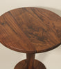 Black Walnut Circular End/Side Table #1