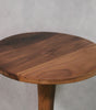 Black Walnut Circular End/Side Table #2