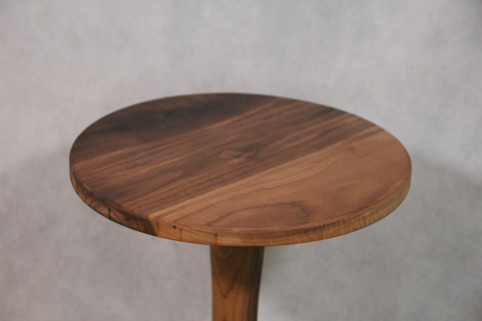 Black Walnut Circular End/Side Table #2