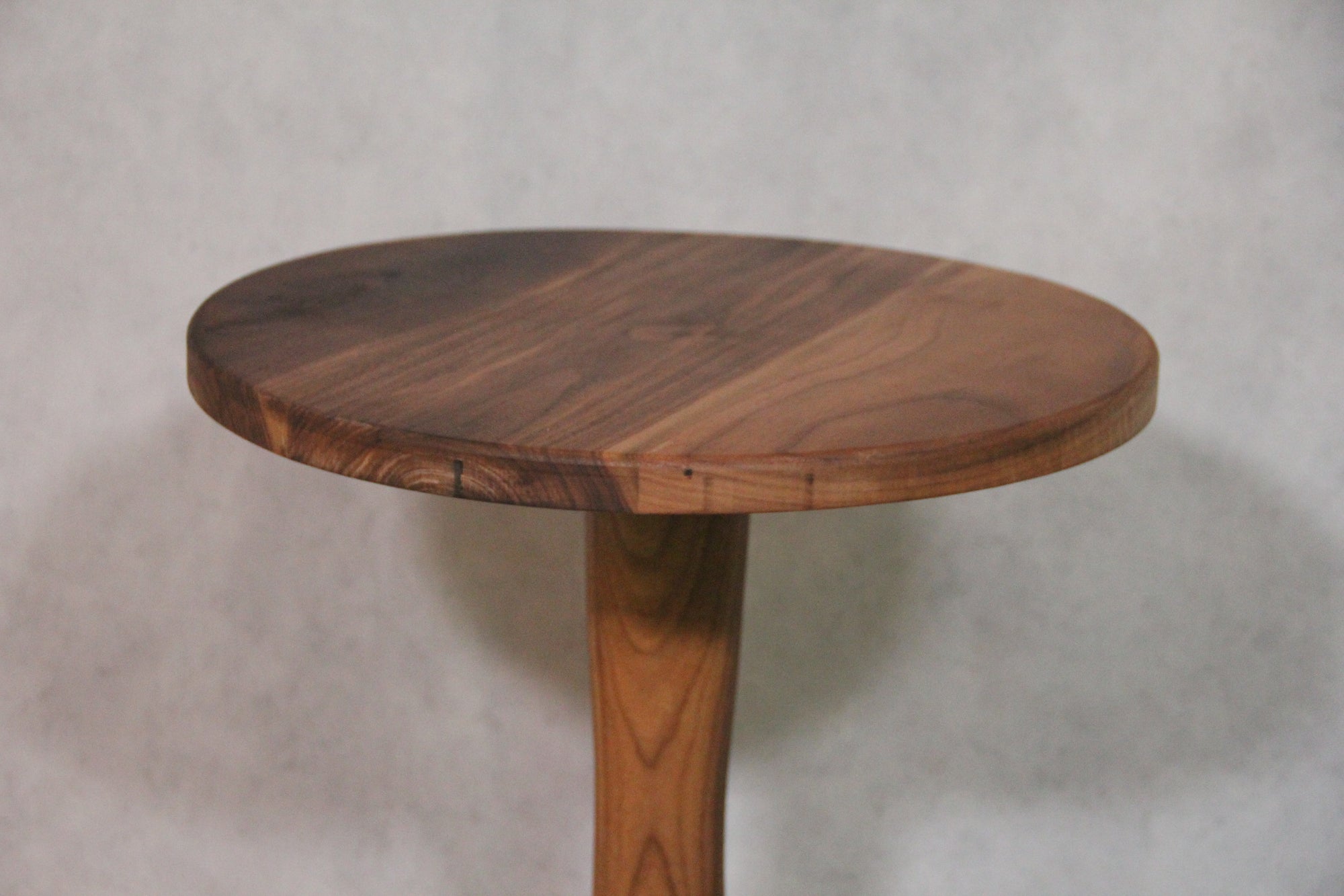 Black Walnut Circular End/Side Table #2