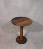 Black Walnut Circular End/Side Table #2