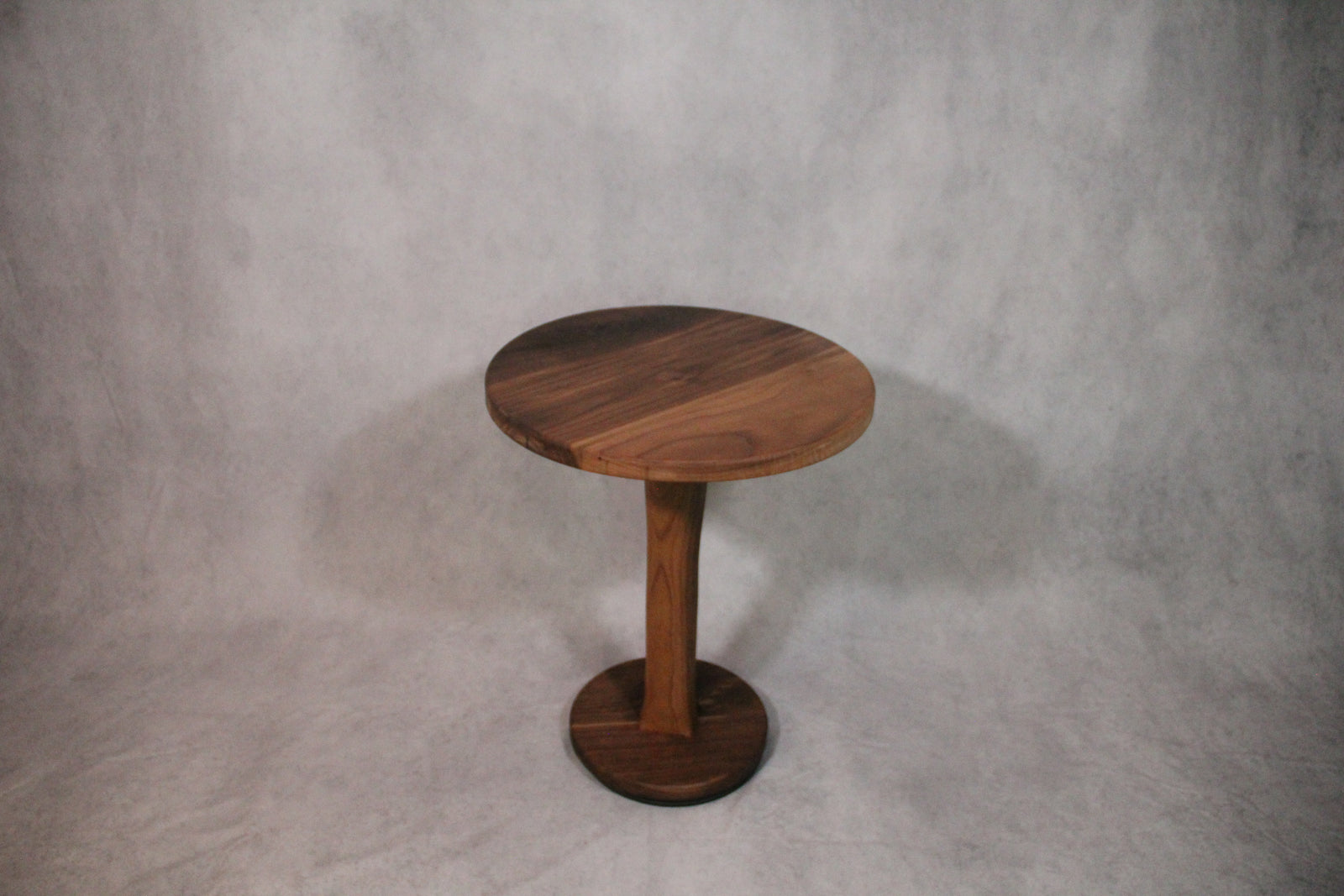 Black Walnut Circular End/Side Table #2