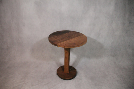 Black Walnut Circular End/Side Table #2