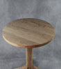 Curly Maple Hand Carved Side Table: 4-Leg