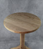 Curly Maple Hand Carved Side Table: 4-Leg